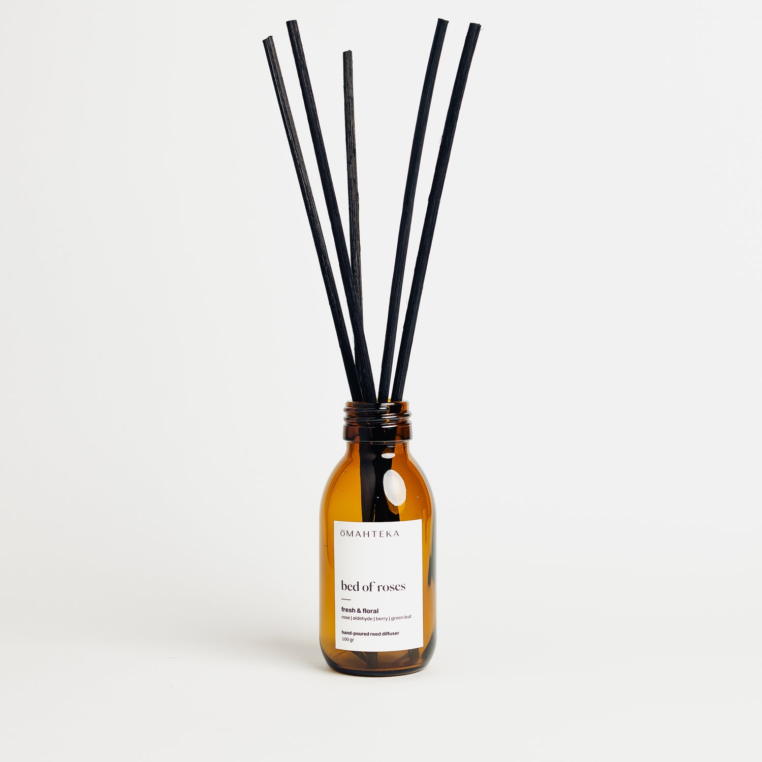 Aromatizator de cameră Omahteka Bed of Roses – parfum floral cu note de trandafir, coacăze și frunze verzi, perfect pentru relaxare naturală.